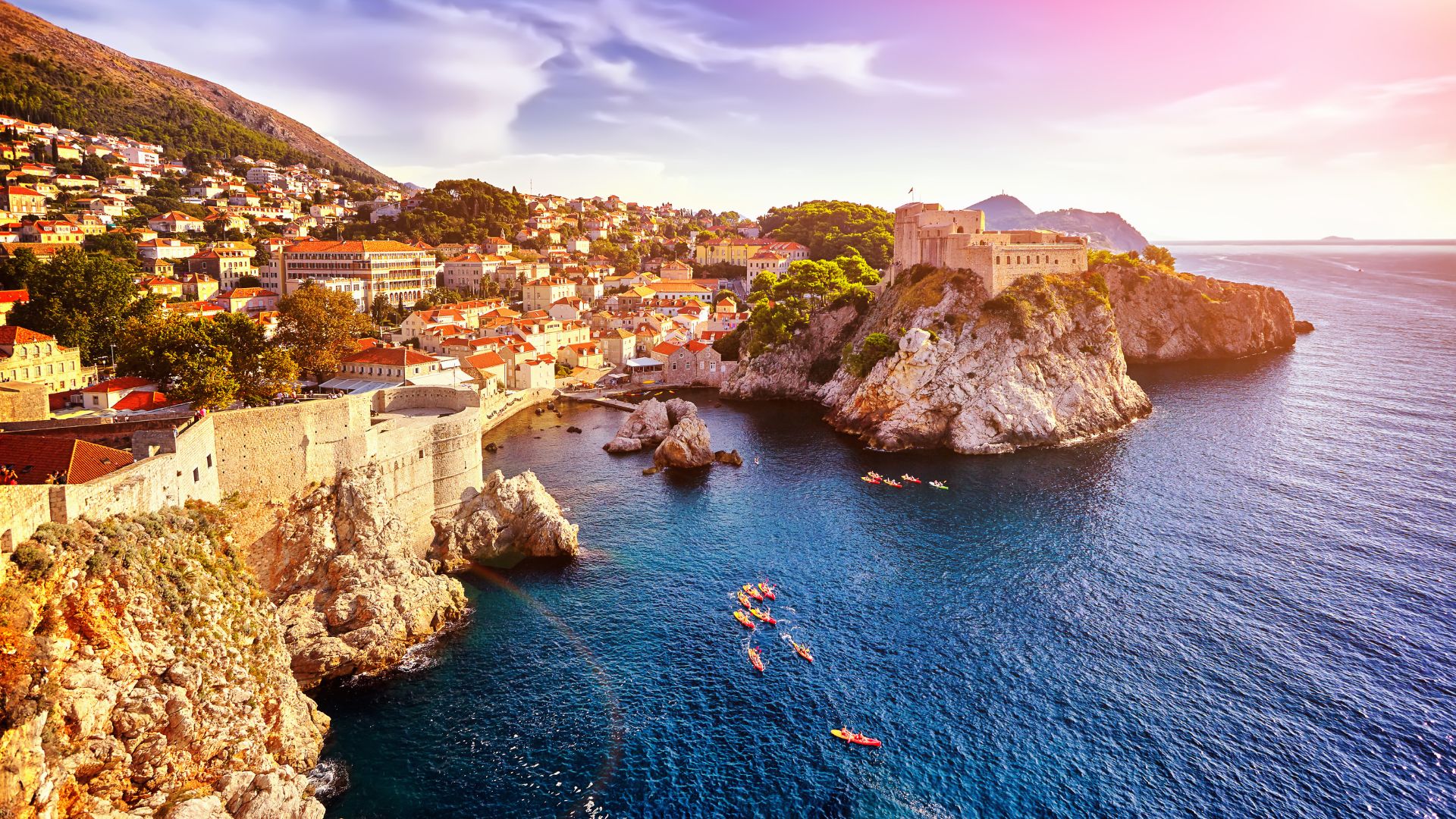 View of Dubrovnik, Croatia